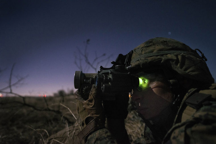 Marine infantry officer students conduct 1,100-mile raid